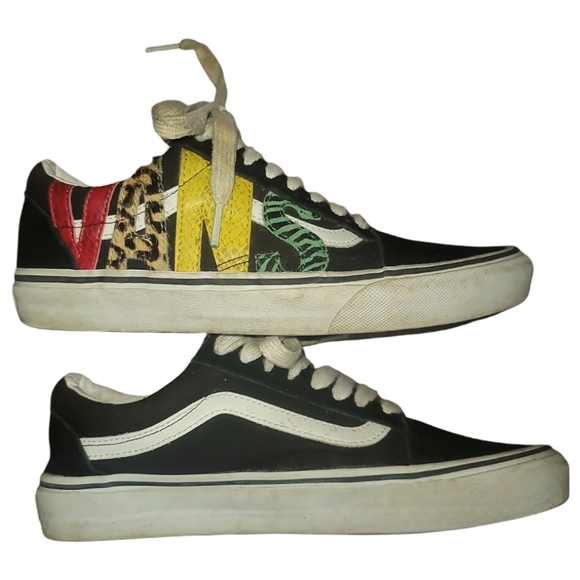 Vans old skool multi animal snake leopard zebra sneakers trainers skate shoes 8 - Picture 6 of 6